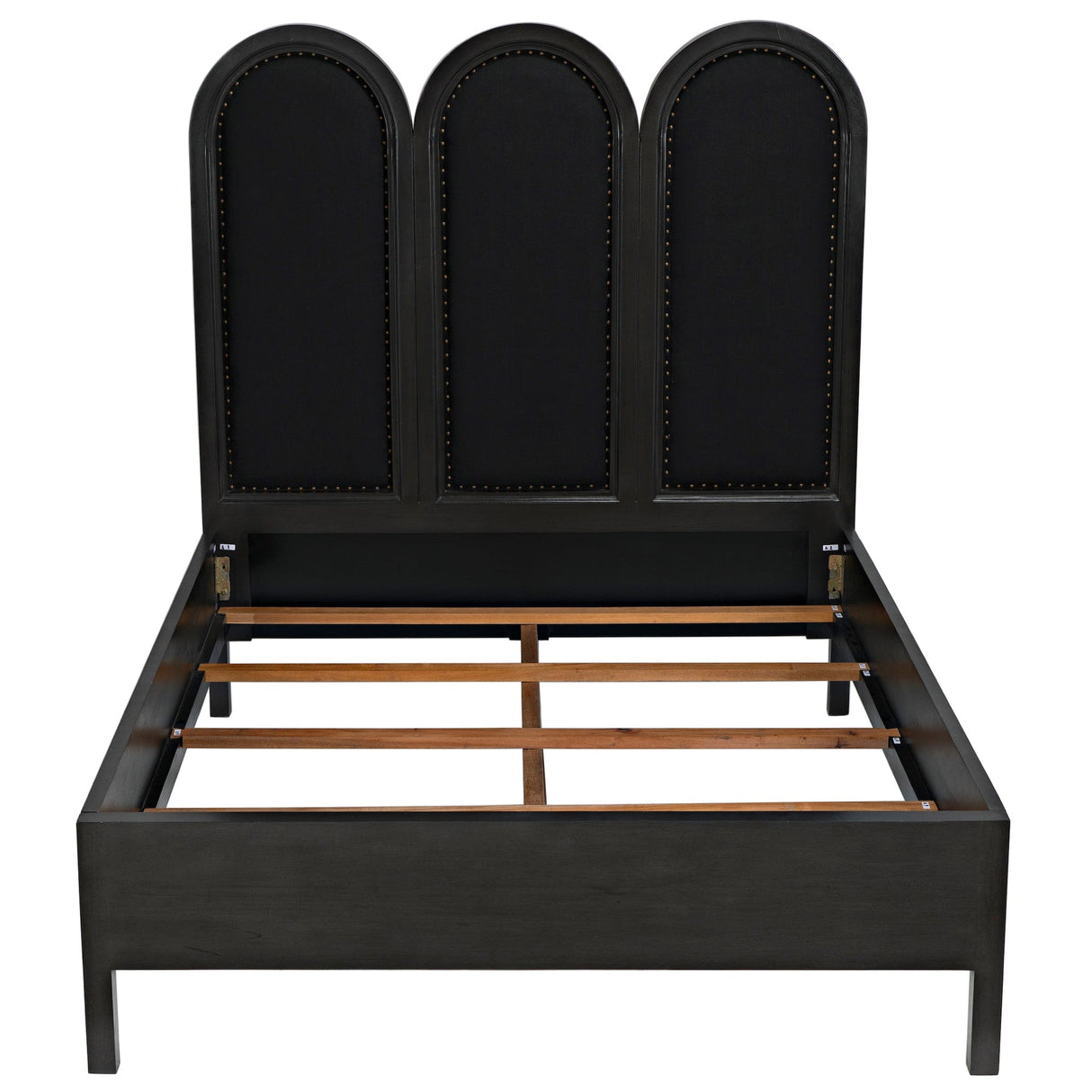 Noir Arch Queen Bed Furniture noir-GBED137QP 00842449133563
