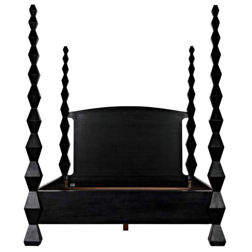Noir Brancusi Bed - Queen Furniture noir-GBED135QHB