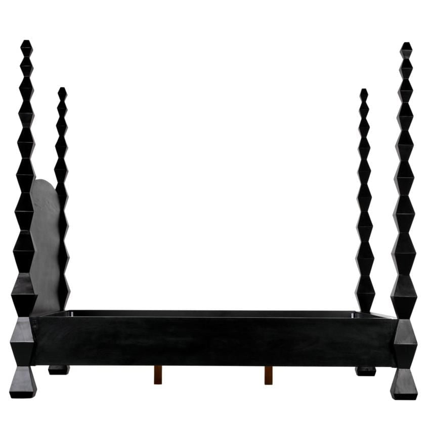 Noir Brancusi Bed - Queen Furniture noir-GBED135QHB