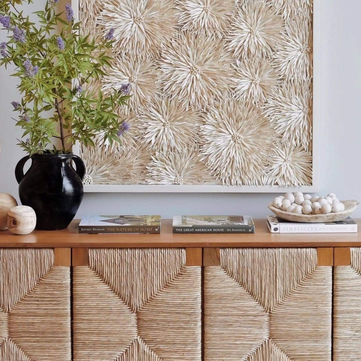 Noir Brook 4 Door Sideboard Furniture