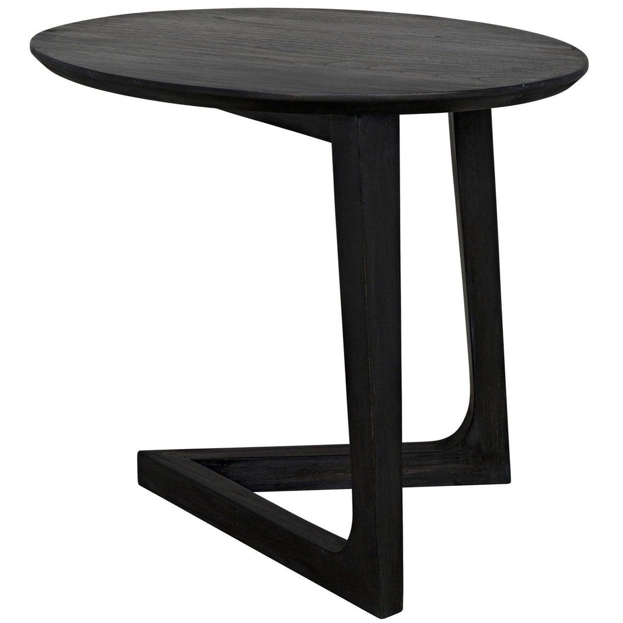 Noir Cantilever Side Table - Charcoal Black Furniture noir-AE-18CHB 00842449120600