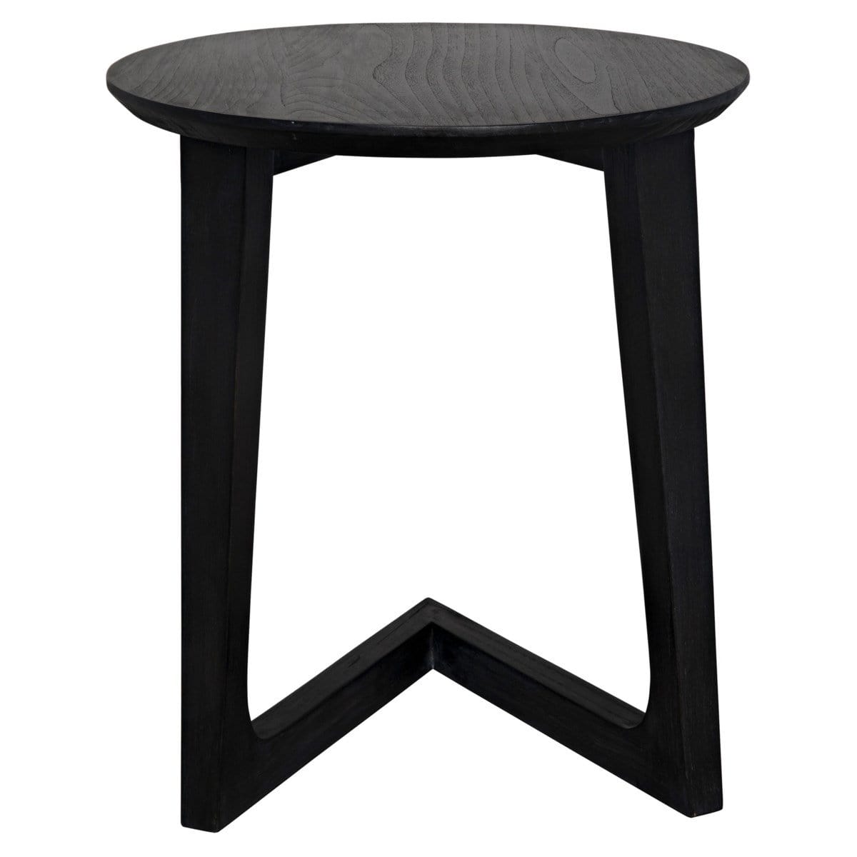 Noir Cantilever Side Table - Charcoal Black Furniture noir-AE-18CHB 00842449120600