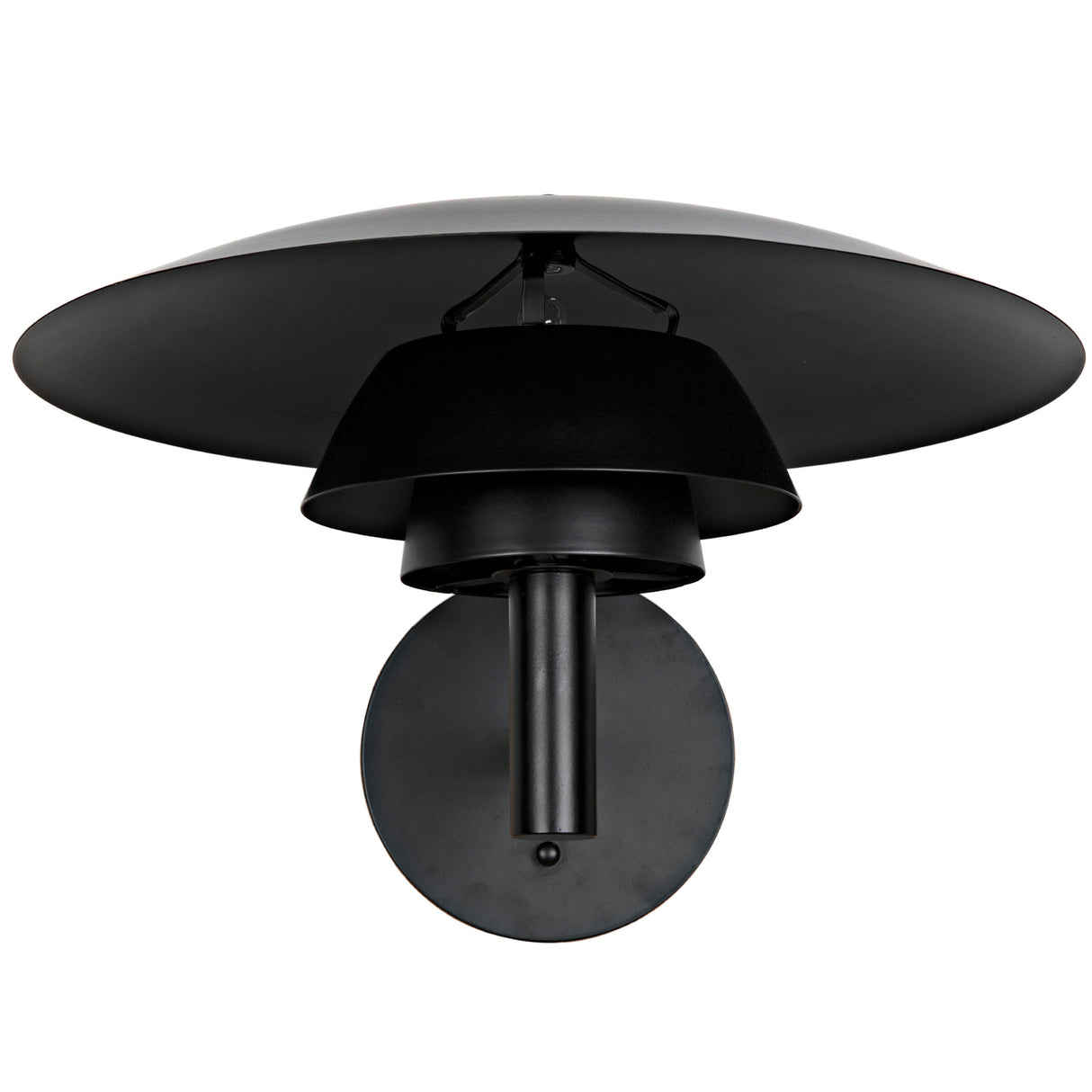 Noir Caprese Sconce Lighting noir-PZ023MTB