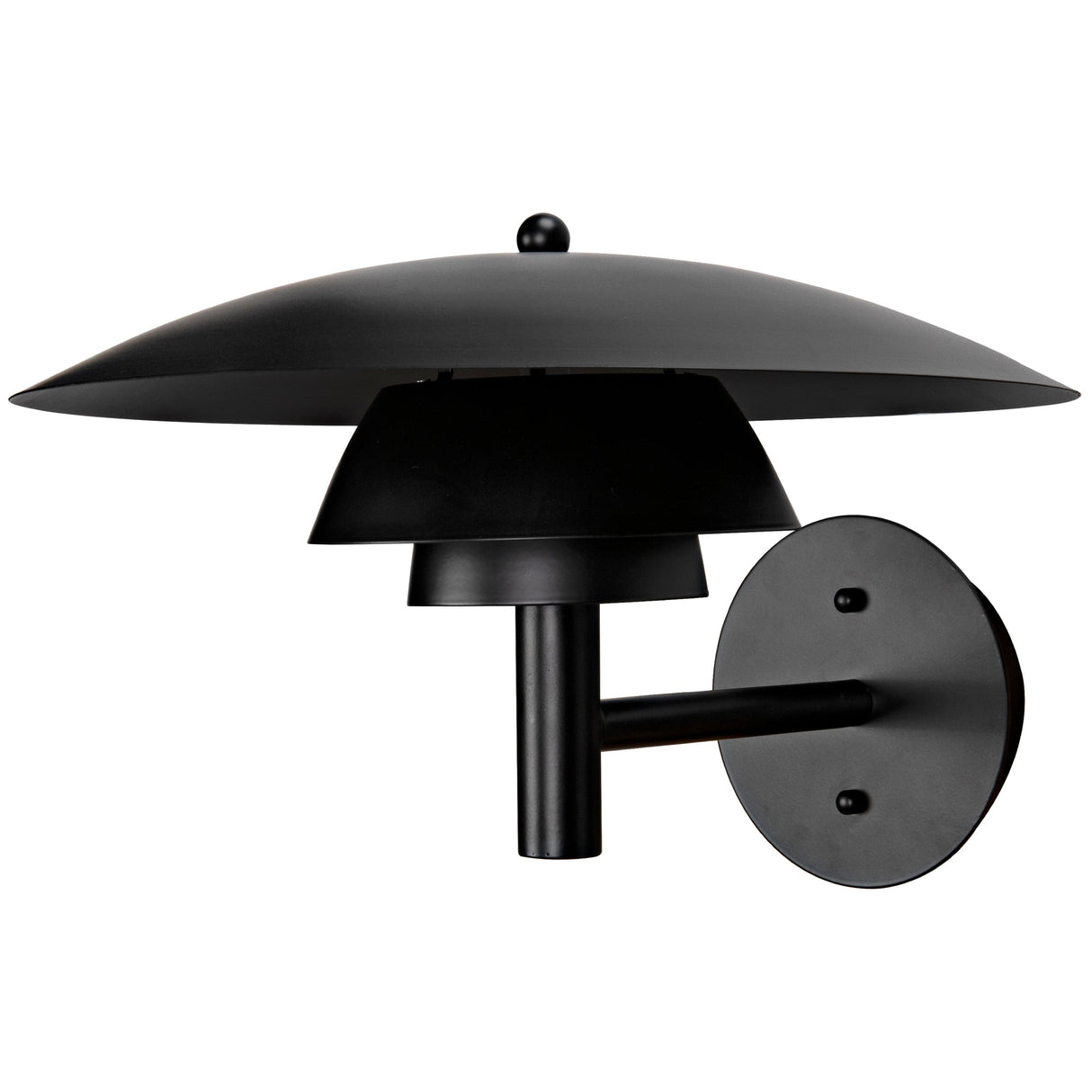 Noir Caprese Sconce Lighting noir-PZ023MTB