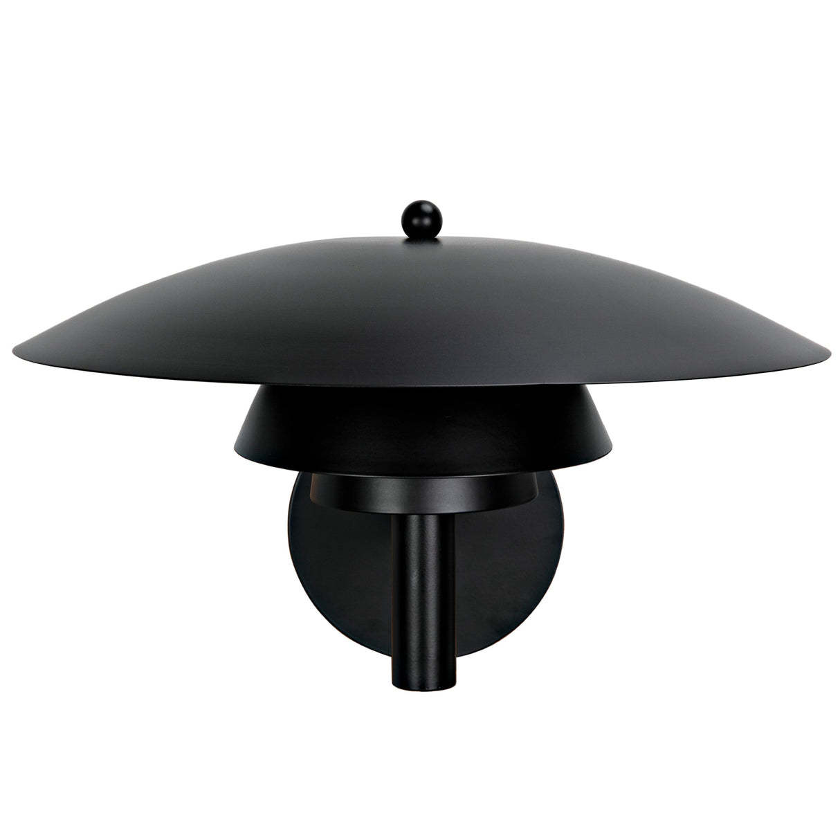 Noir Caprese Sconce Lighting noir-PZ023MTB