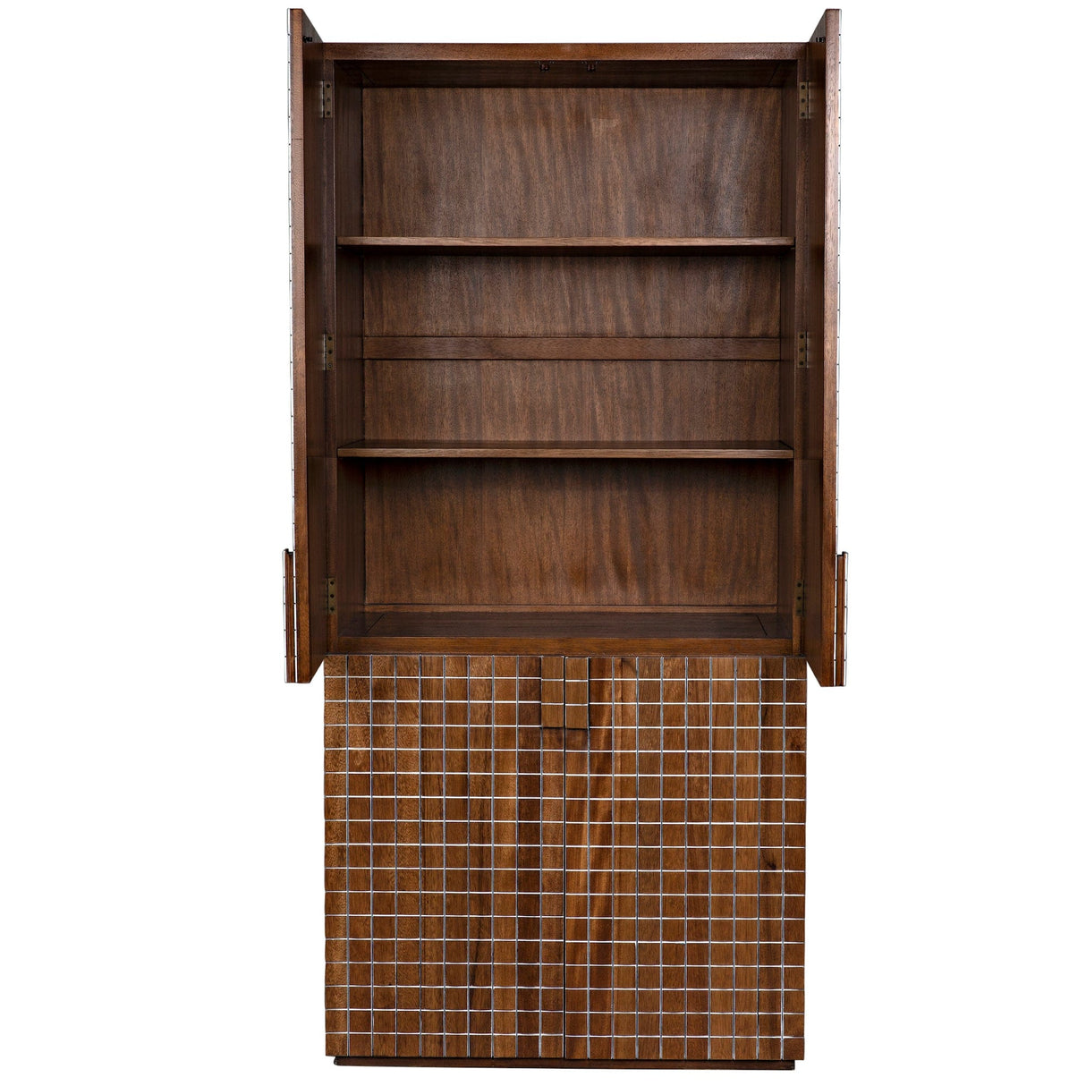 Noir Clash Hutch Furniture noir-GHUT132DW