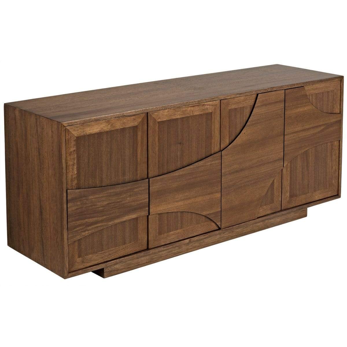Noir Collage Sideboard Furniture noir-GCON310DW 00842449123816