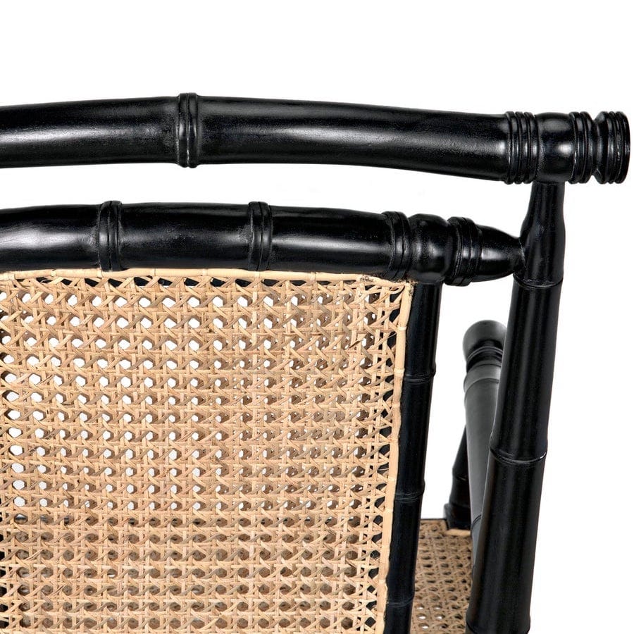 Noir Colonial Bamboo Chair Chairs