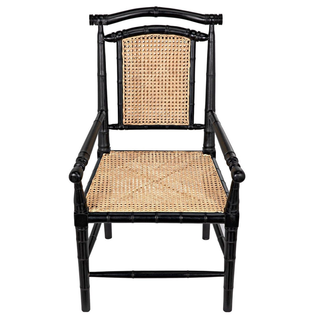 Noir Colonial Bamboo Chair Chairs