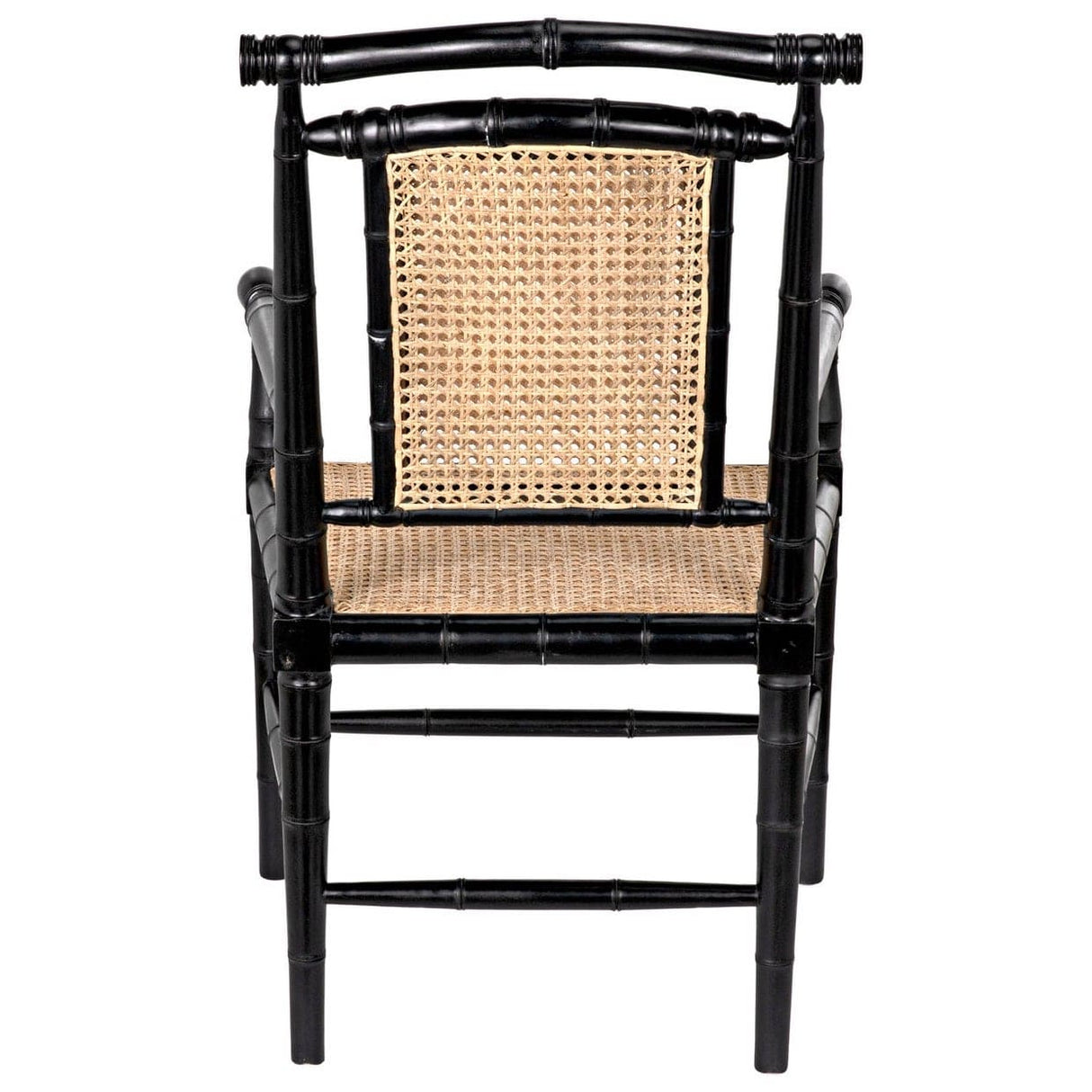 Noir Colonial Bamboo Chair Chairs