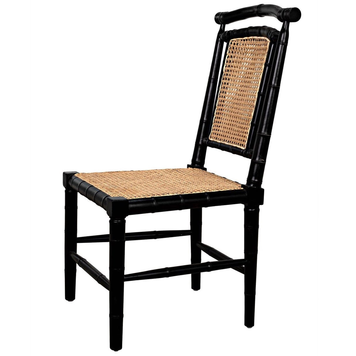 Noir Colonial Bamboo Chair Chairs