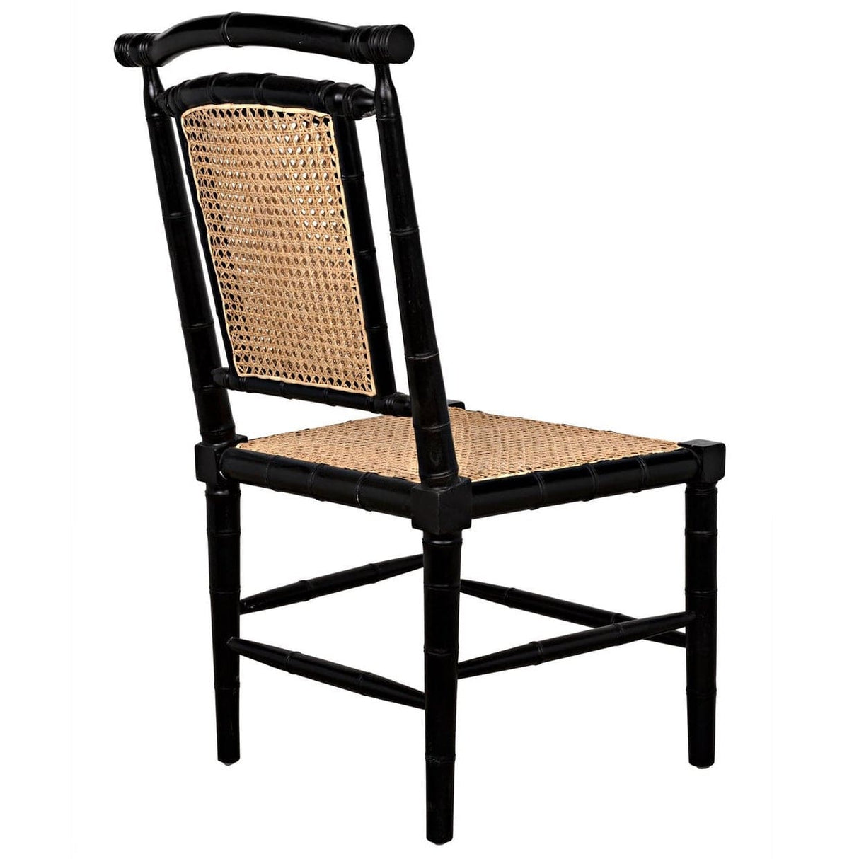 Noir Colonial Bamboo Chair Chairs
