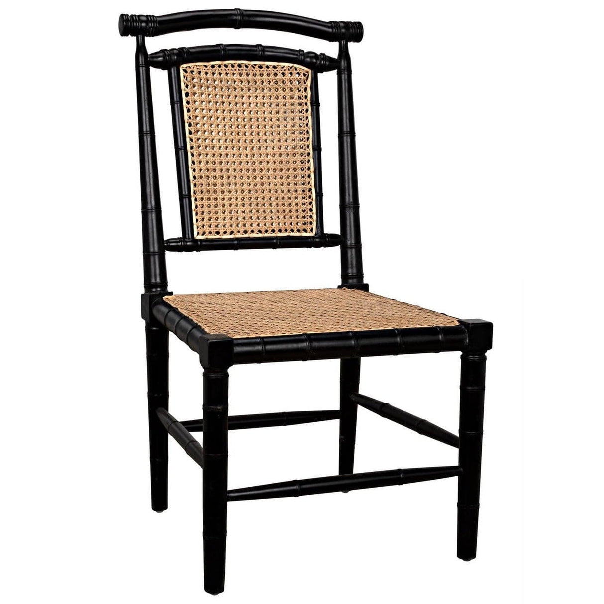 Noir Colonial Bamboo Chair Chairs