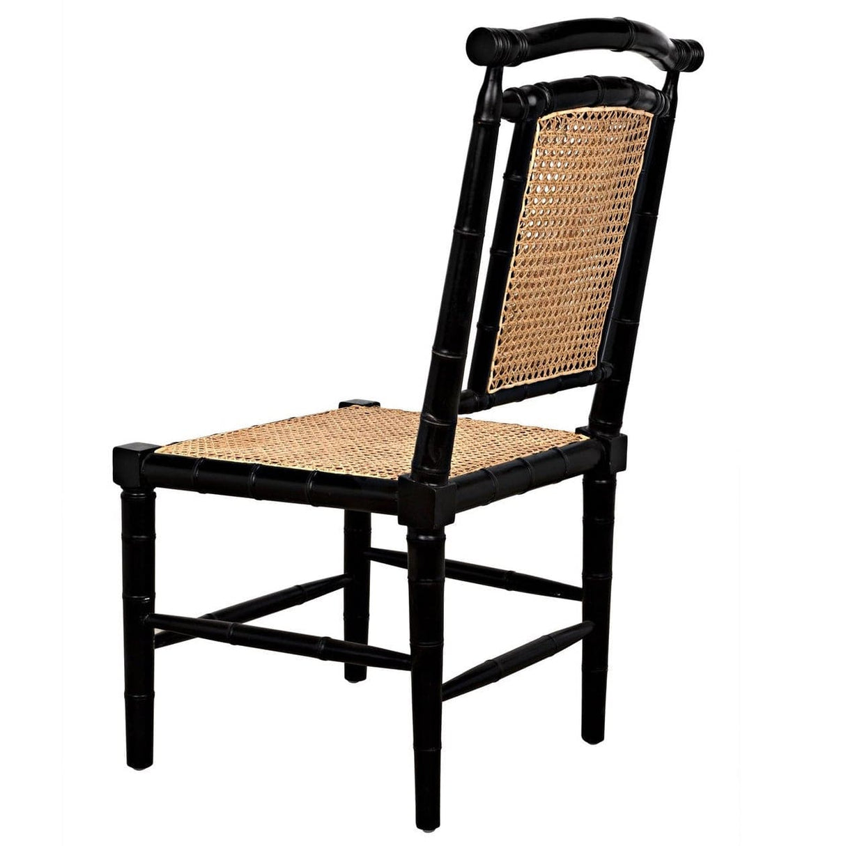 Noir Colonial Bamboo Chair Chairs