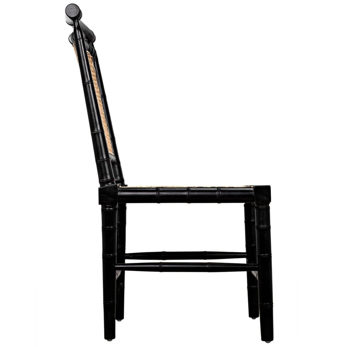 Noir Colonial Bamboo Chair Chairs