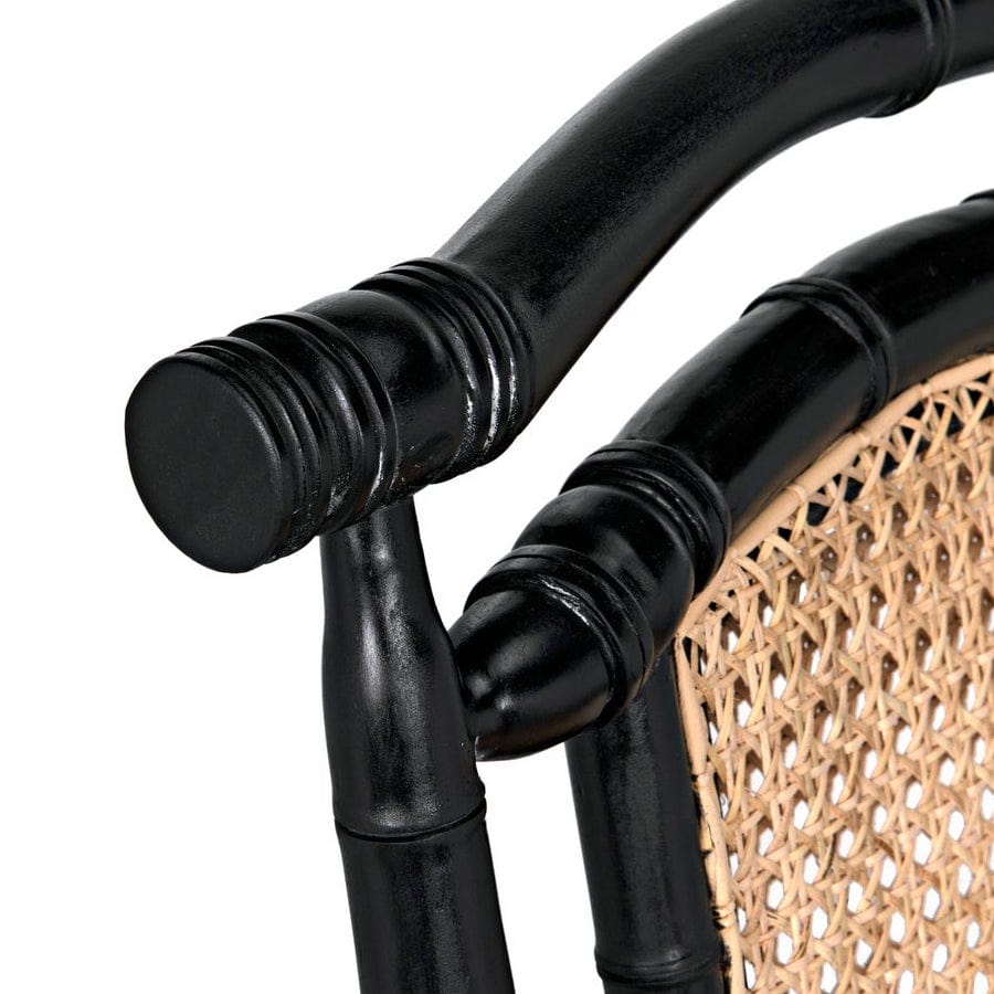 Noir Colonial Bamboo Chair Chairs