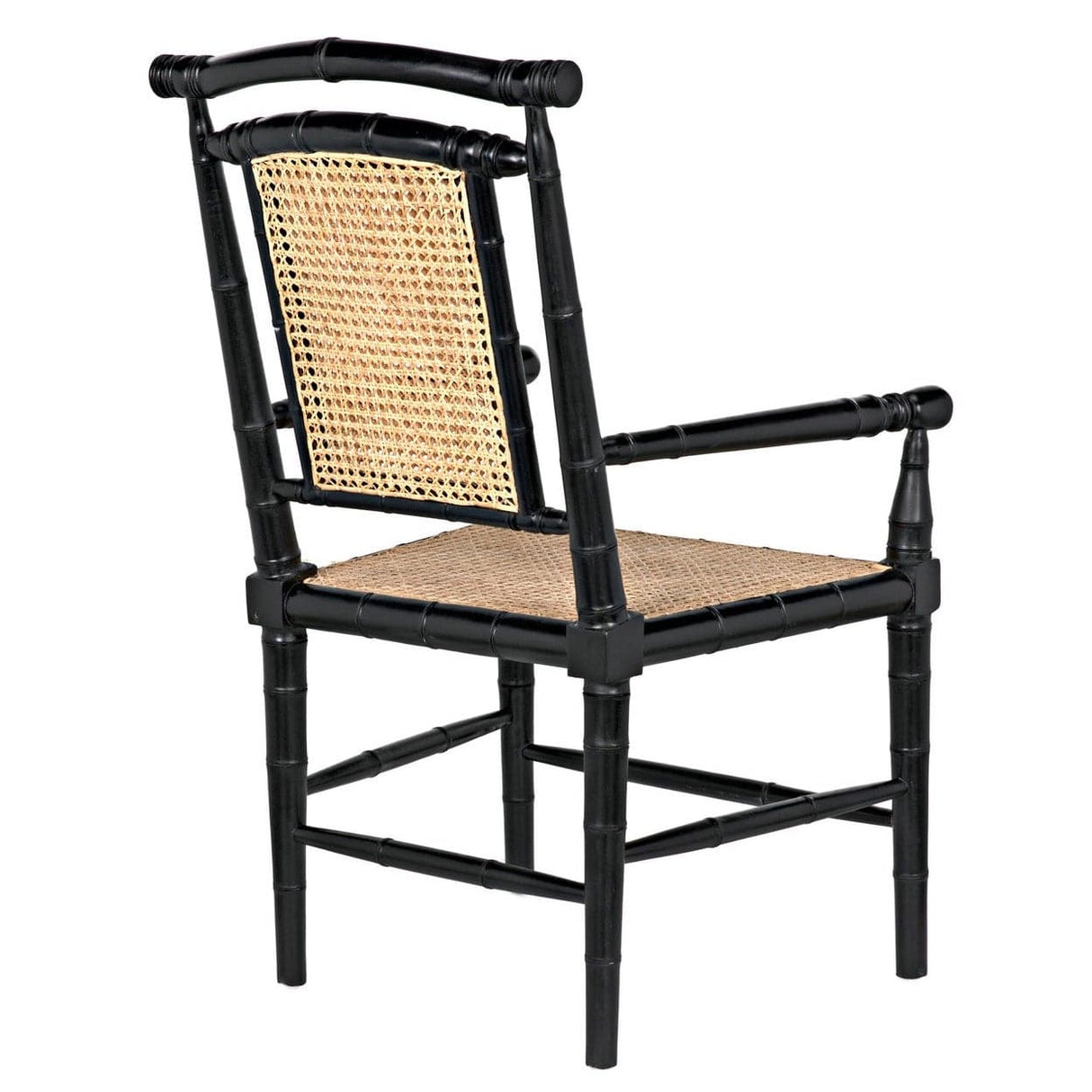Noir Colonial Bamboo Chair Chairs