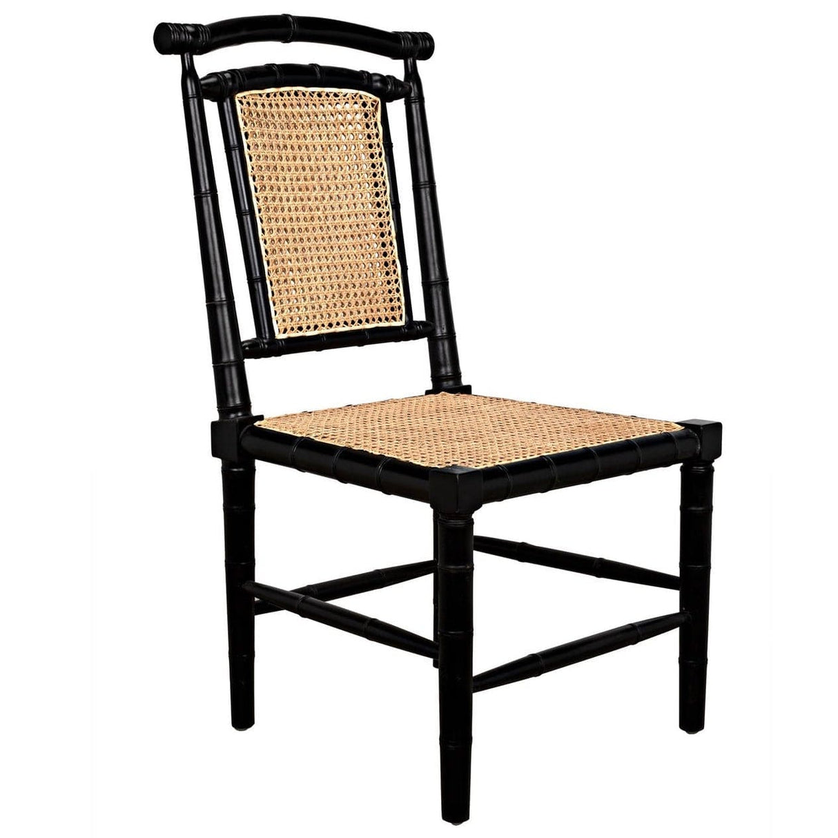 Noir Colonial Bamboo Chair Chairs