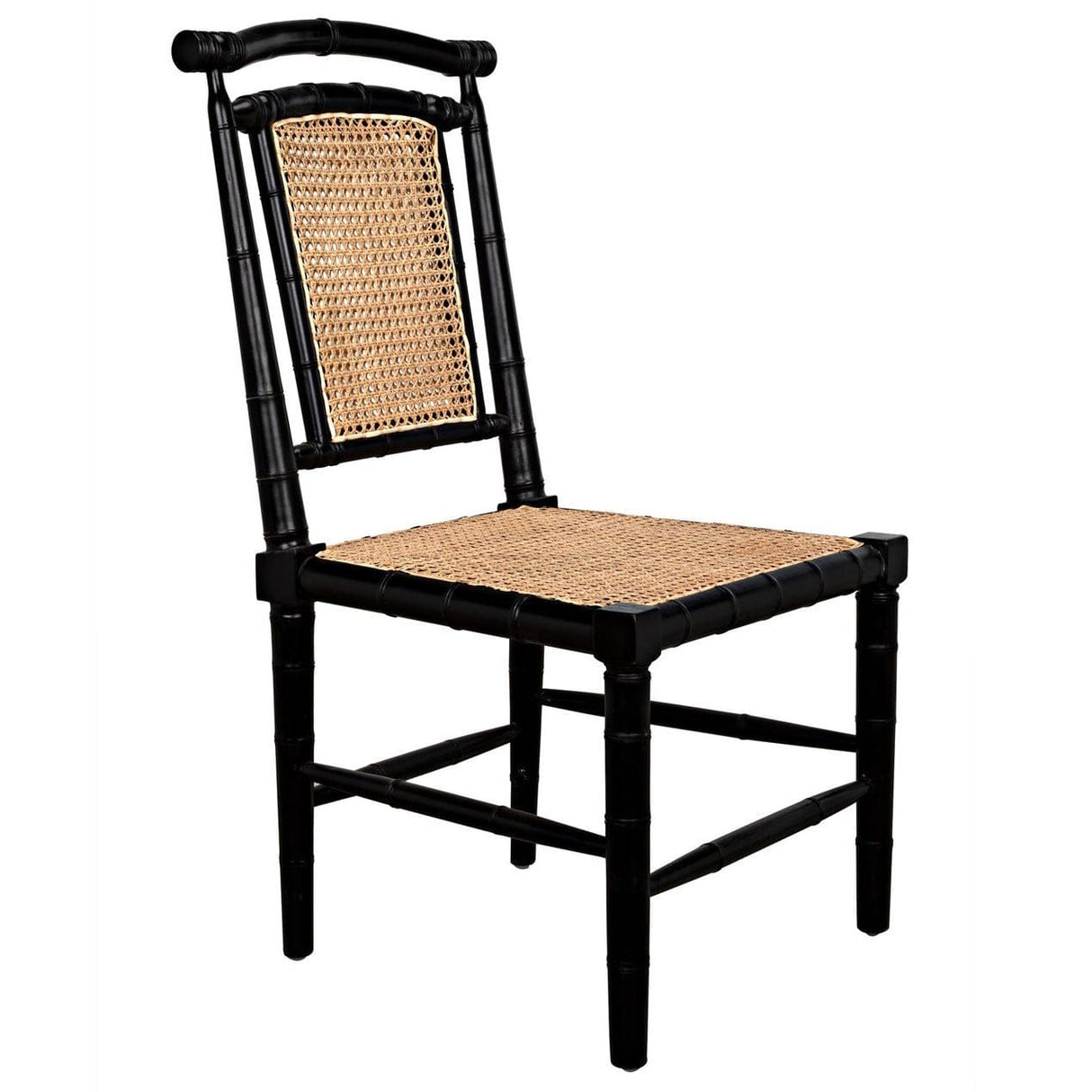 Noir Colonial Bamboo Chair Chairs