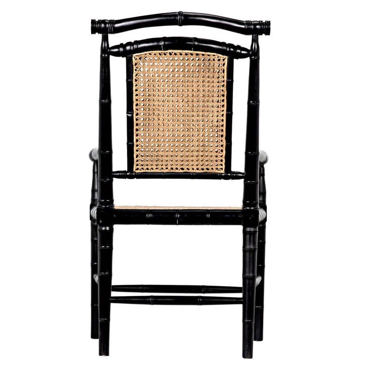 Noir Colonial Bamboo Chair Chairs
