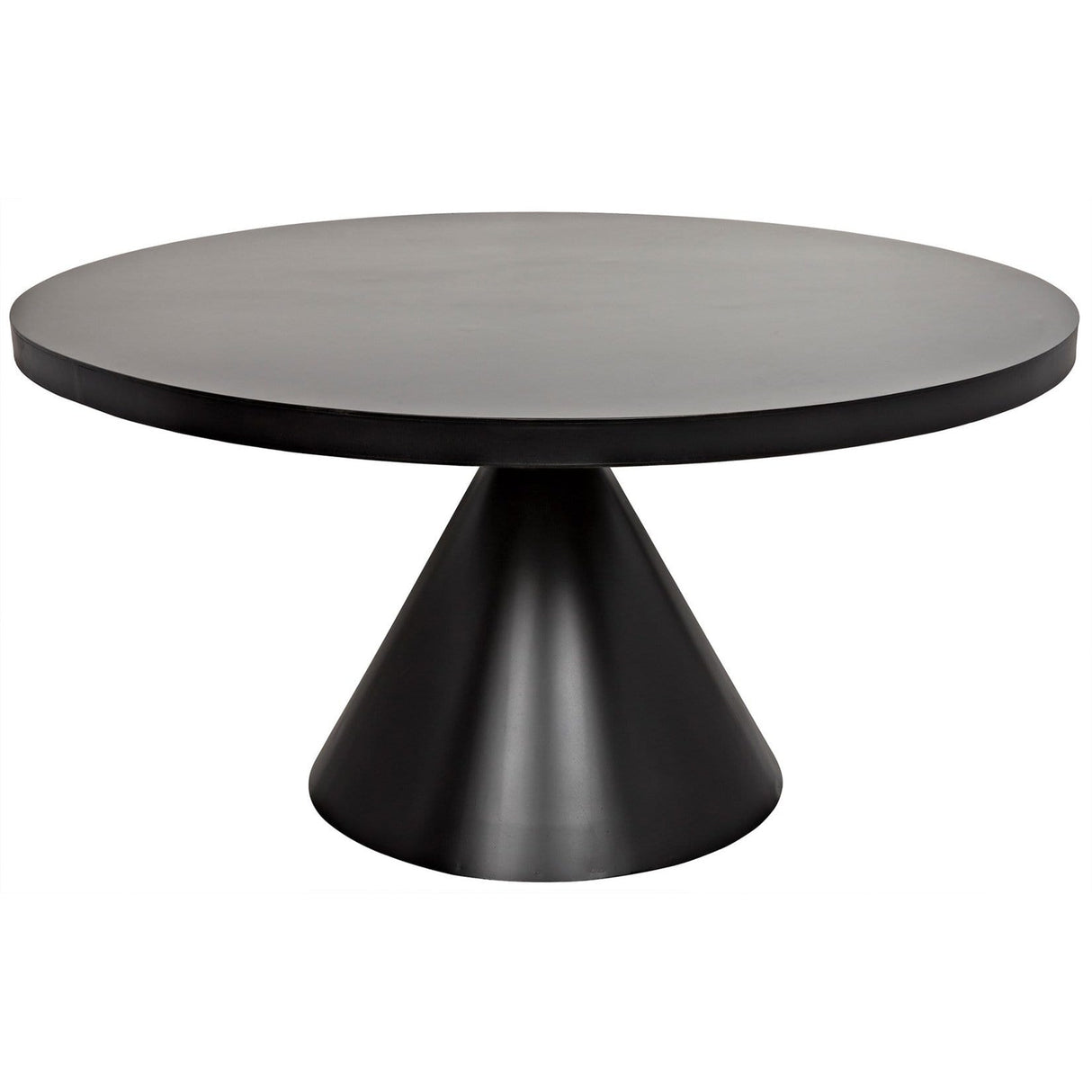 Noir Cone Dining Table - Metal Furniture noir-GTAB523MT 00842449117693