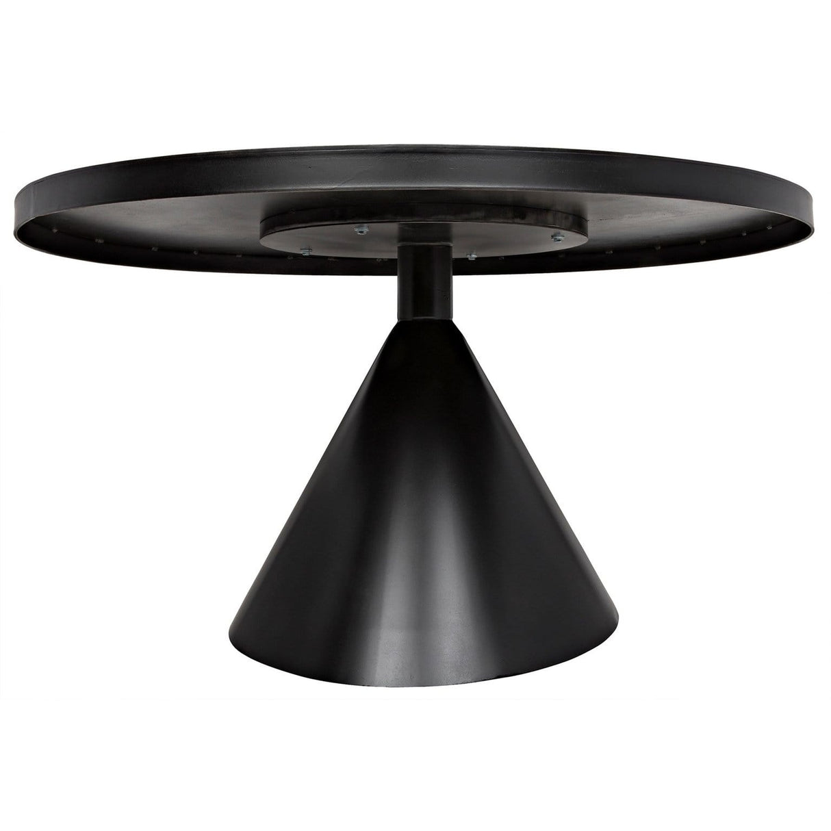Noir Cone Dining Table - Metal Furniture noir-GTAB523MT 00842449117693