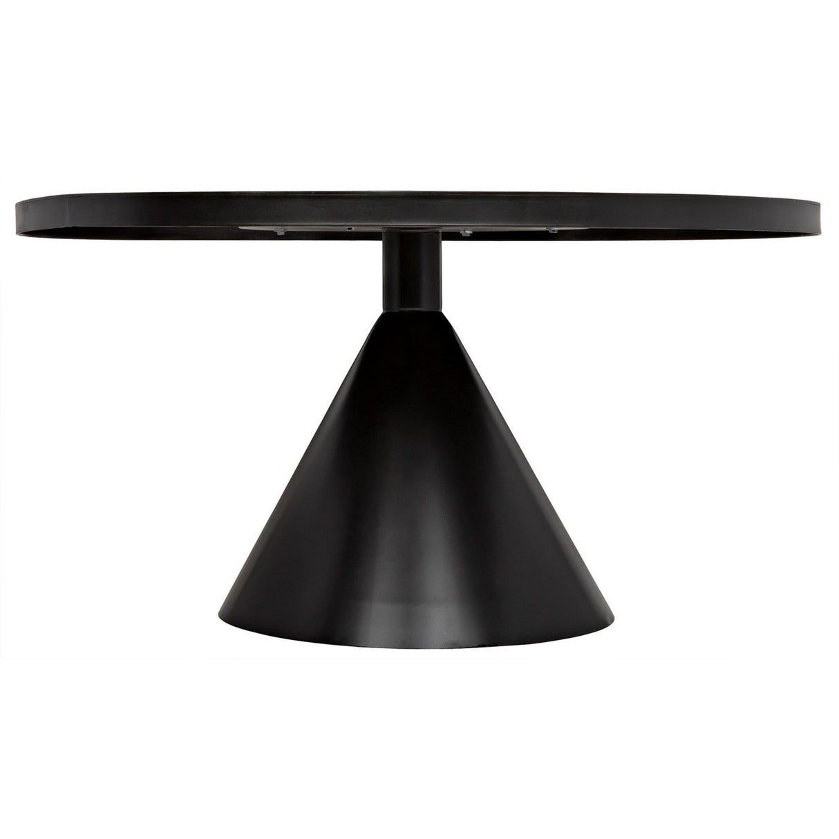 Noir Cone Dining Table - Metal Furniture noir-GTAB523MT 00842449117693
