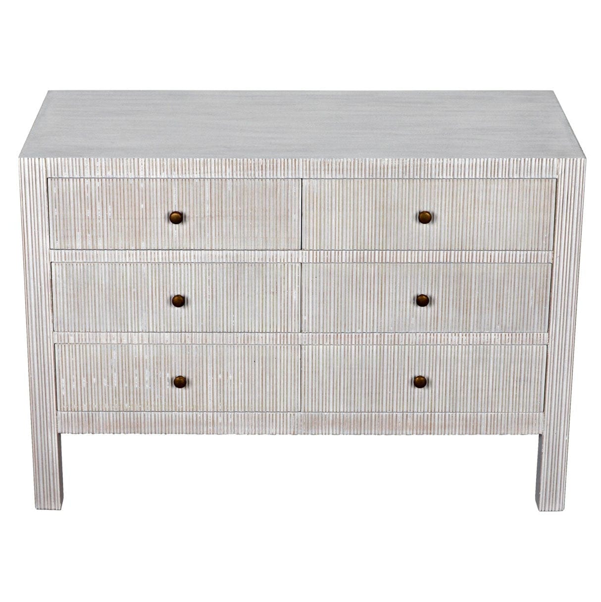 Noir Conrad 6 Drawer Dresser Furniture