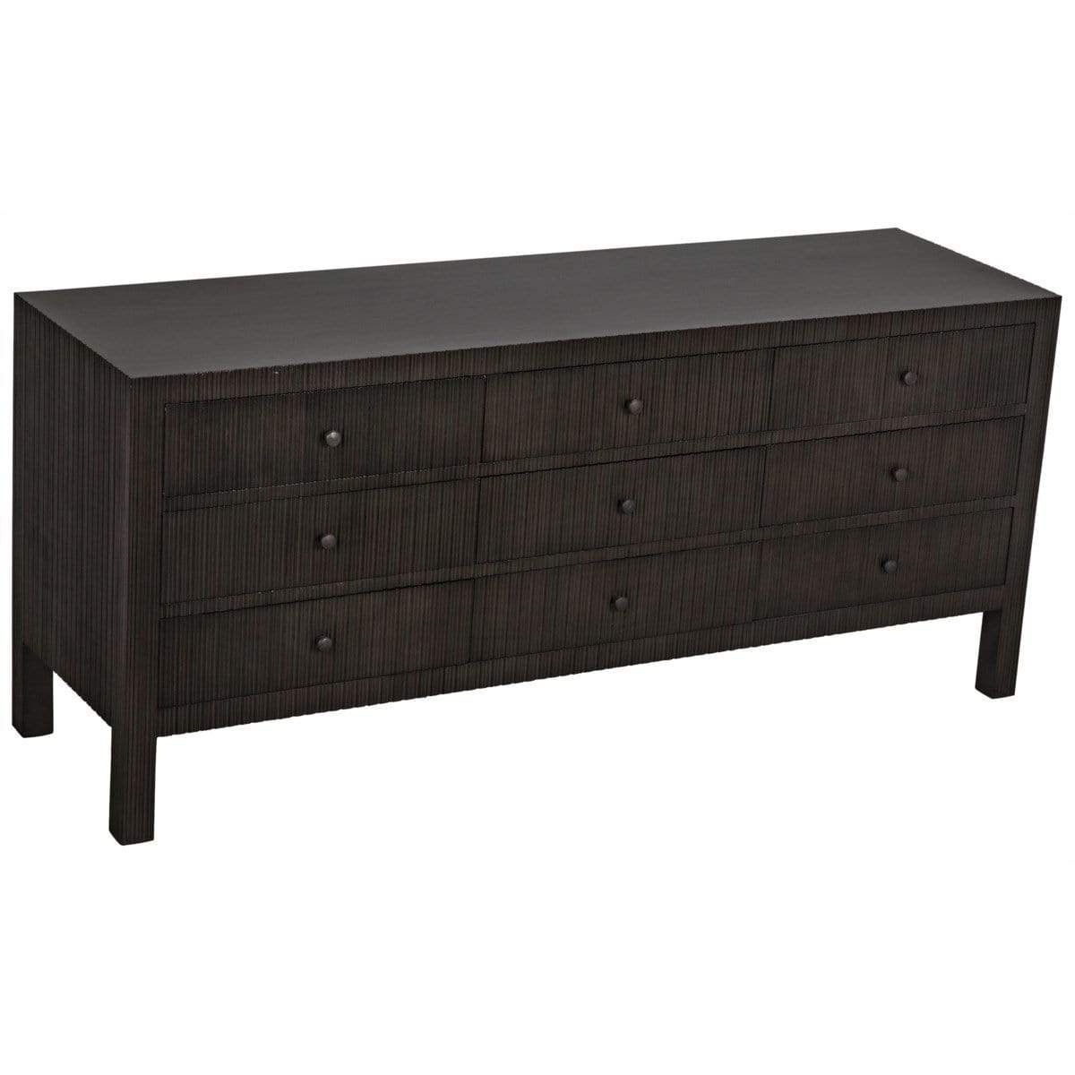 Noir Conrad 9 Drawer Dresser Dressers