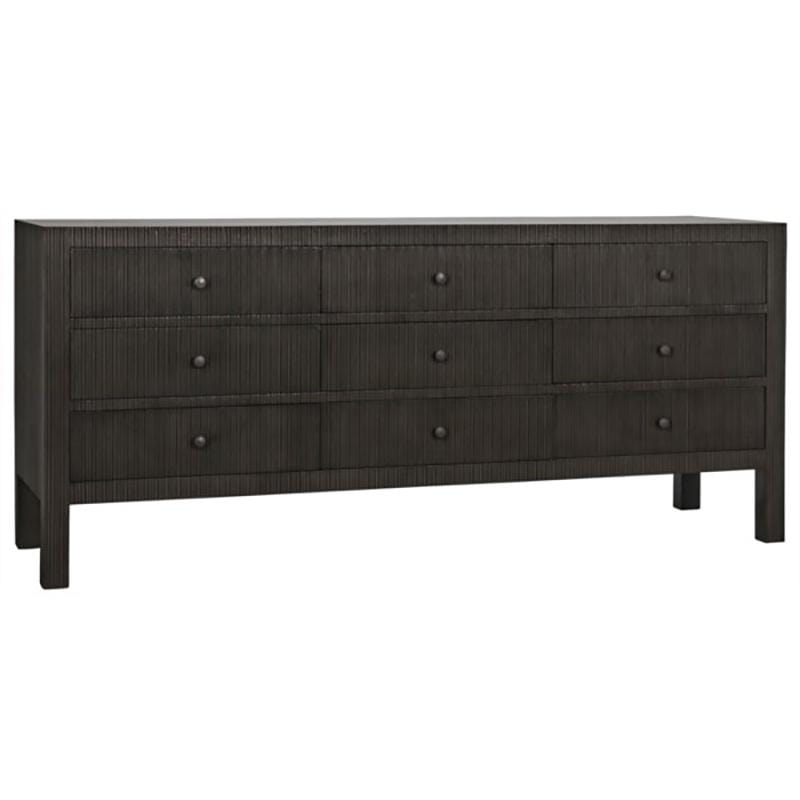 Noir Conrad 9 Drawer Dresser Dressers