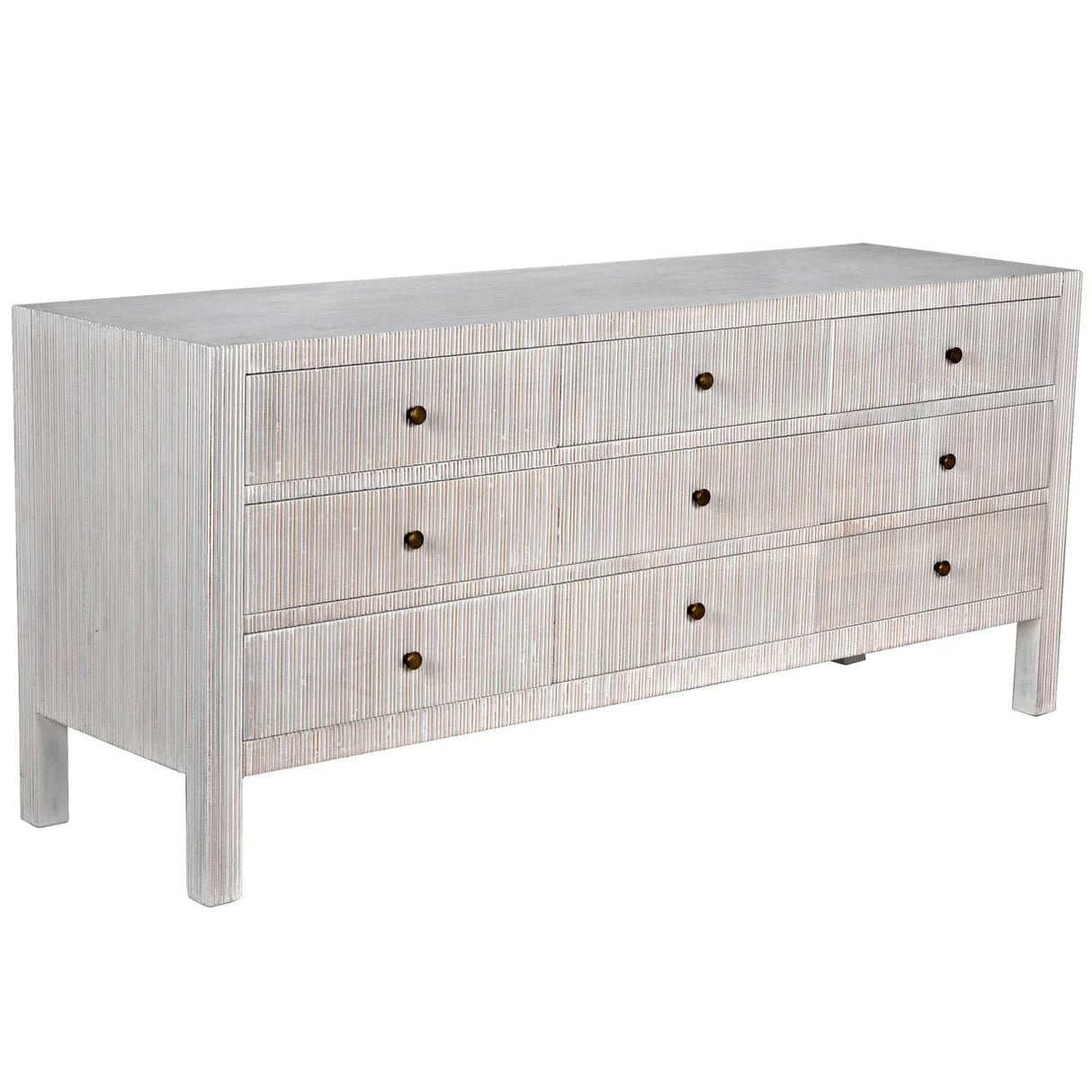 Noir Conrad 9 Drawer Dresser Dressers noir-GDRE222WH 00842449132184