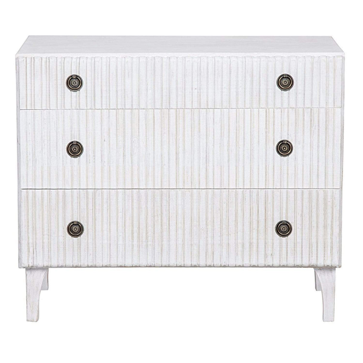 Noir Daryl Dresser Furniture Noir-GDRE164WH 00842449105300