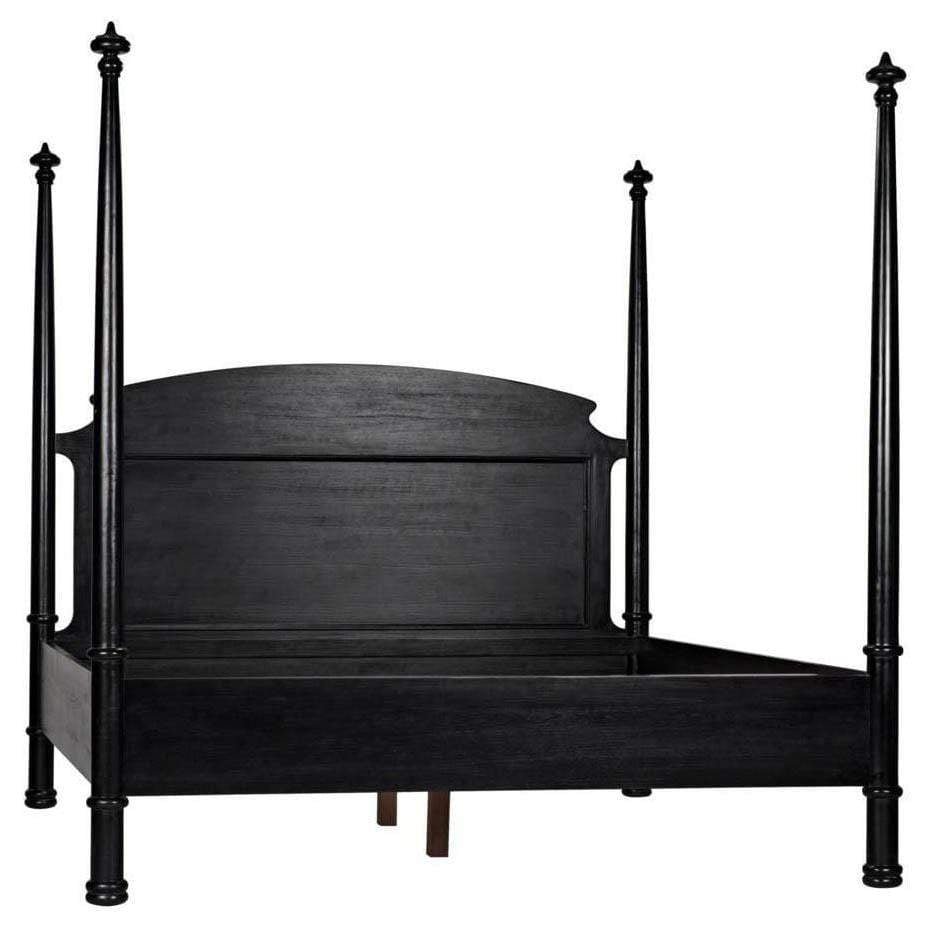 Noir Douglas Bed Furniture noir-GBED116EKHB 00842449103214