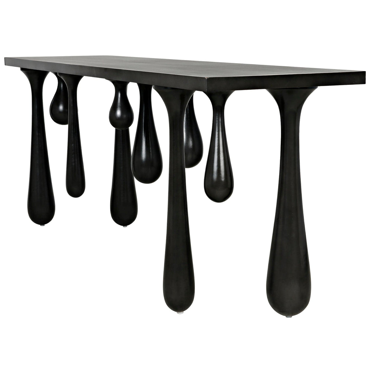 Noir Drop Console Furniture noir-GCON377P 00842449130395
