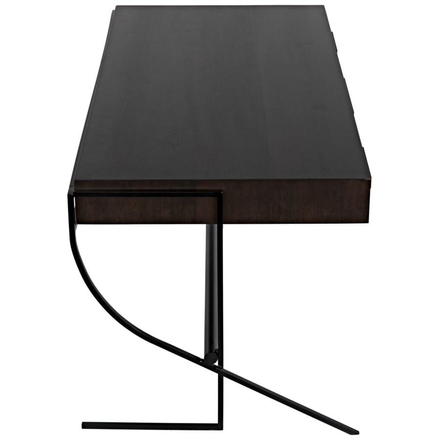 Noir Frank Desk Furniture noir- GDES181EB