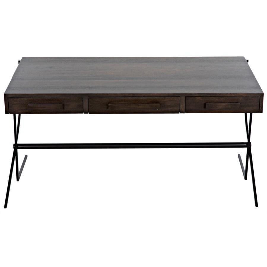 Noir Frank Desk Furniture noir- GDES181EB