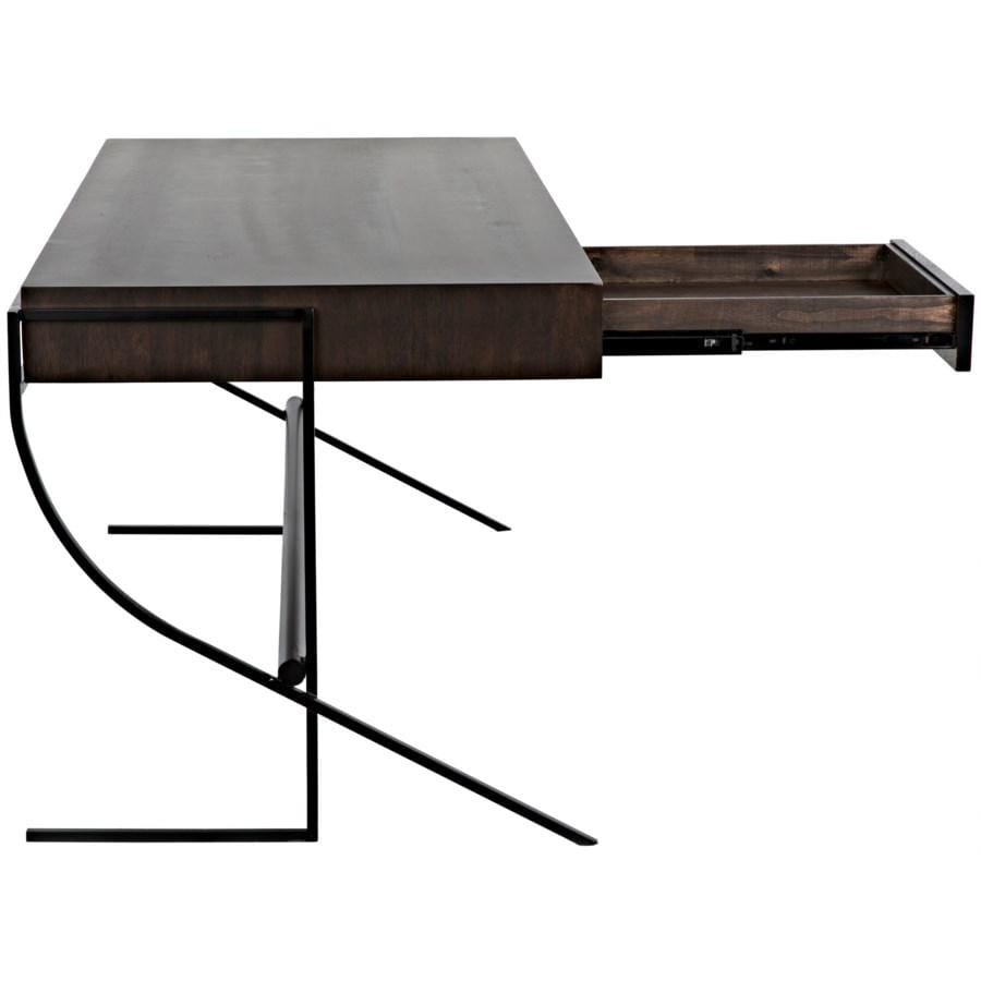 Noir Frank Desk Furniture noir- GDES181EB