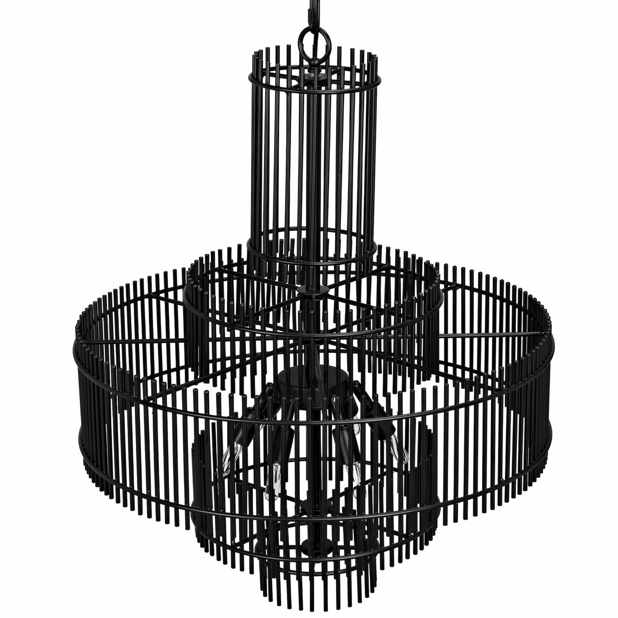 Noir Ghost Chandelier Lighting noir-PZ022MTB 00842449133631