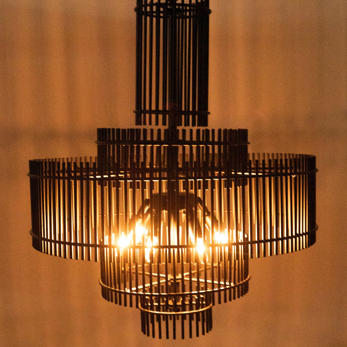 Noir Ghost Chandelier Lighting noir-PZ022MTB 00842449133631