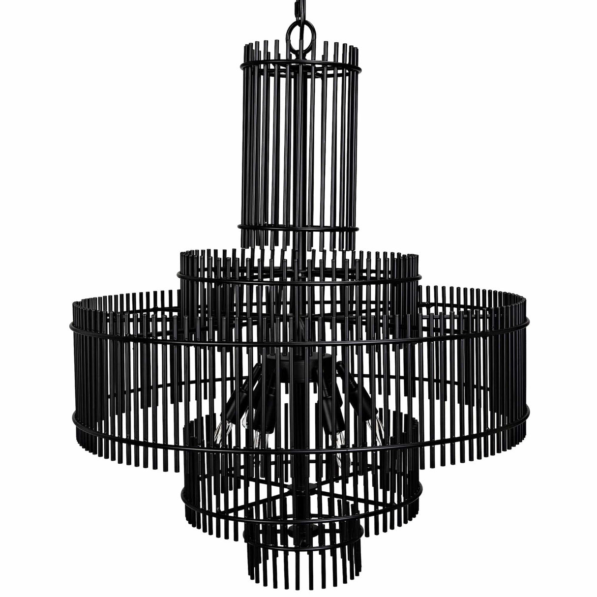 Noir Ghost Chandelier Lighting noir-PZ022MTB 00842449133631