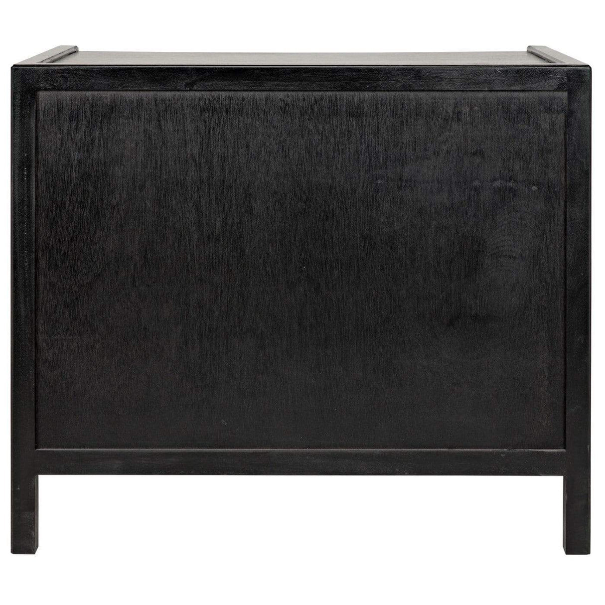 Noir Hampton 3 Drawer Night Stand Furniture