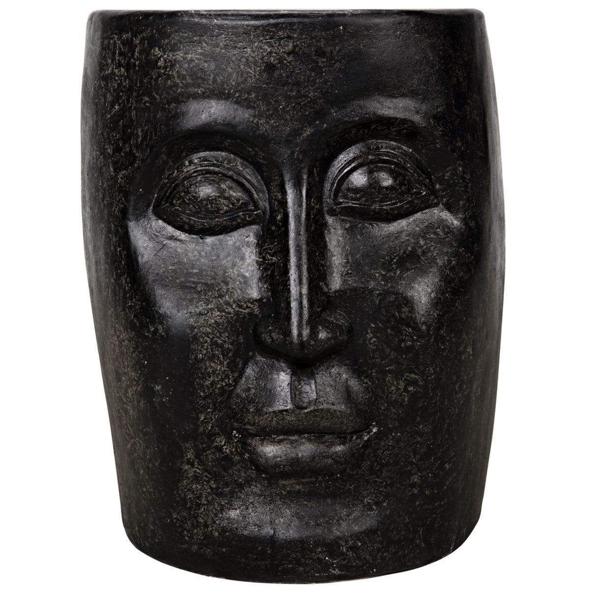 Noir Head Side Table Furniture noir-AR-202BF 842449126824