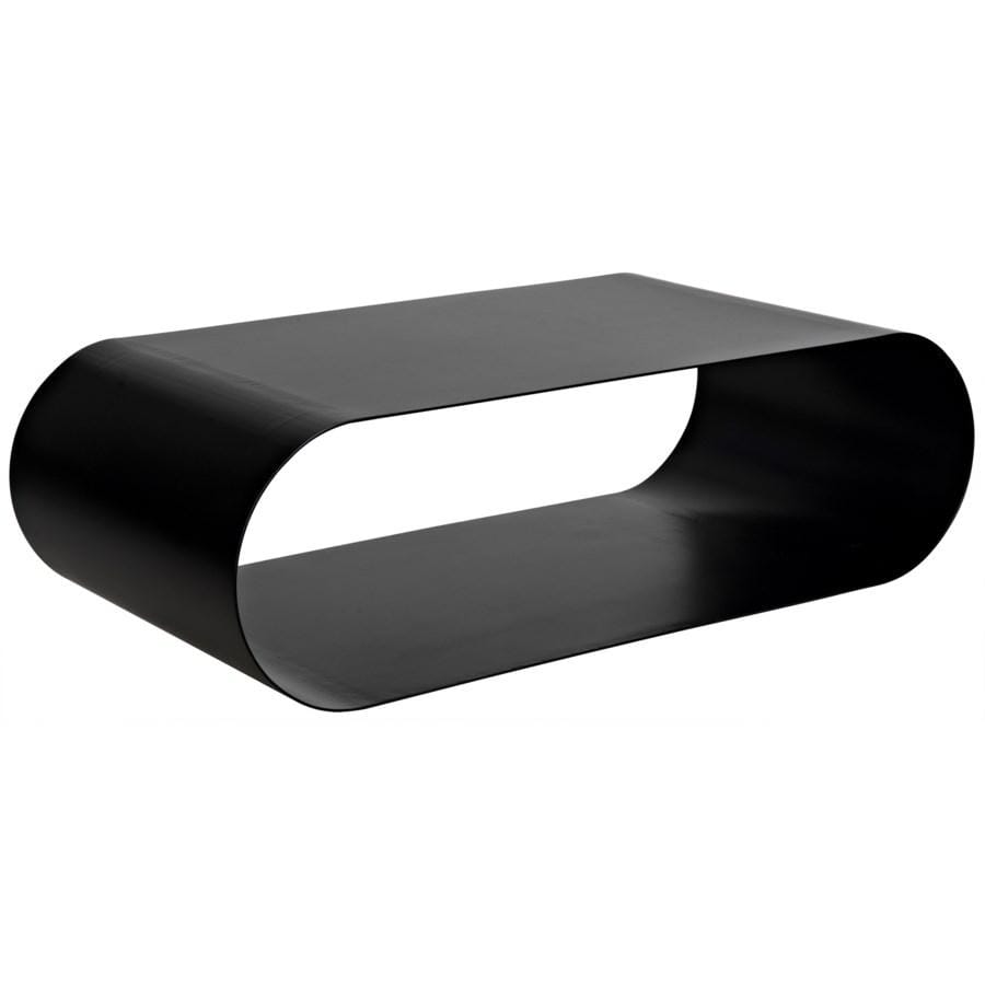 Noir Hera Coffee Table - Black Metal Furniture noir-GTAB1081MTB 00842449127791