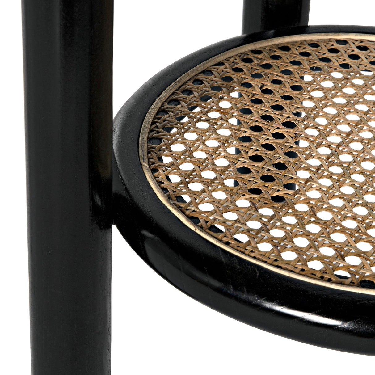 Noir Hide Away Side Table Accent & Side Tables noir-AE-233CHB 00842449132054