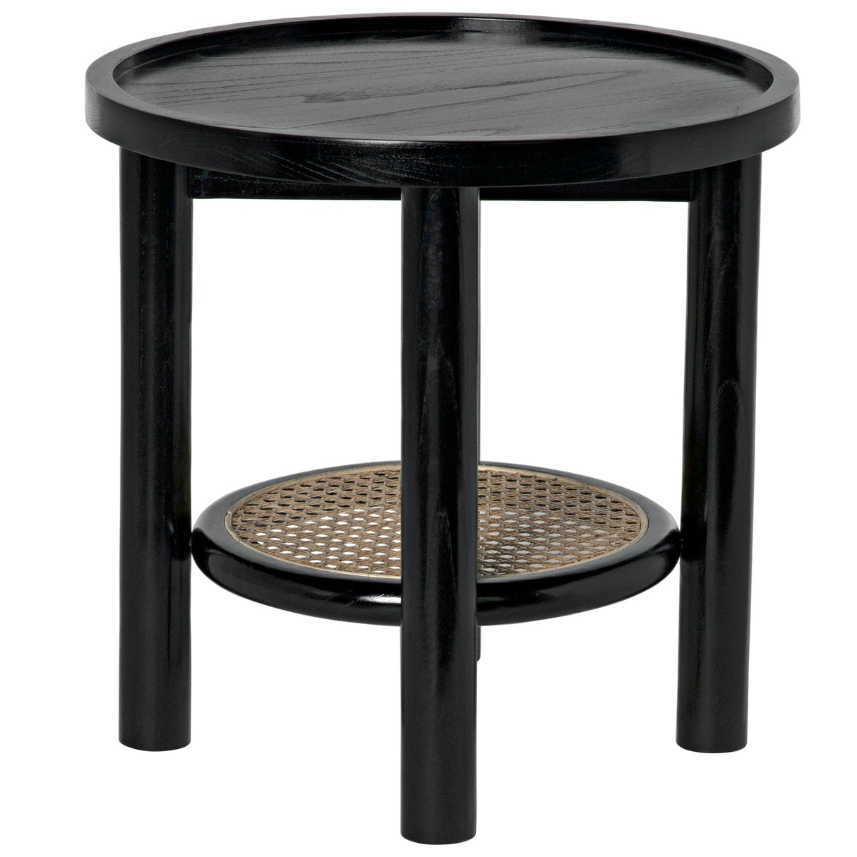 Noir Hide Away Side Table Accent & Side Tables noir-AE-233CHB 00842449132054