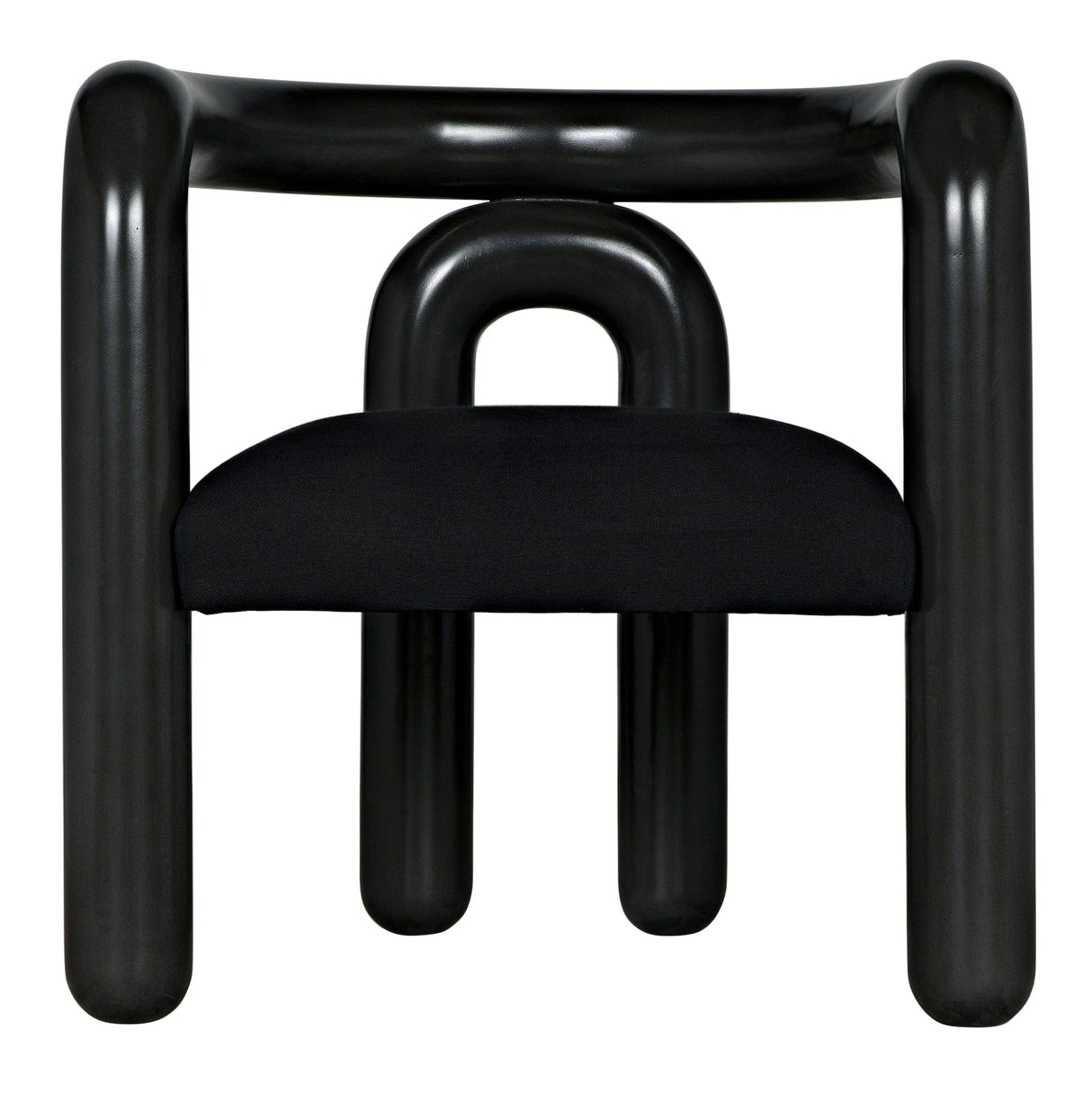 Noir Hockney Chair Furniture noir-GCHA307P 00842449133549