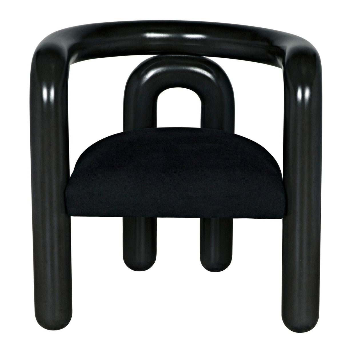 Noir Hockney Chair Furniture noir-GCHA307P 00842449133549