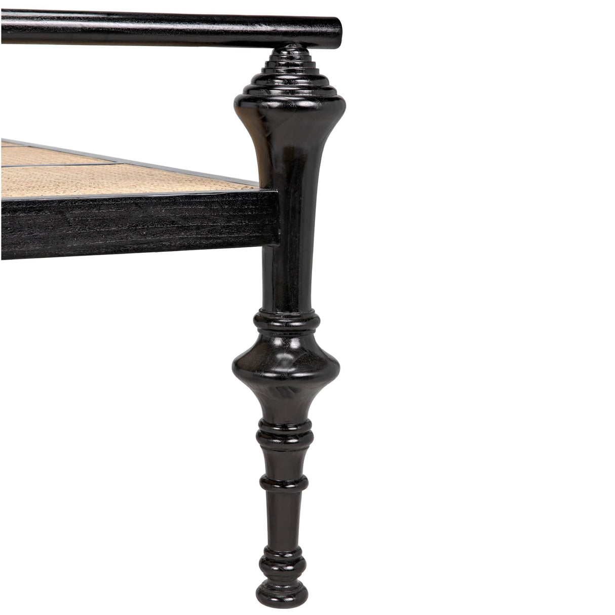 Noir Indochine Bench Furniture noir-AE-93CHB