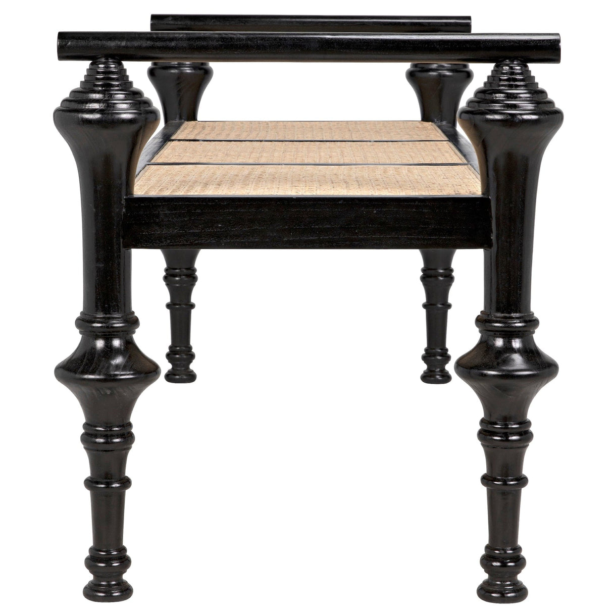 Noir Indochine Bench Furniture noir-AE-93CHB