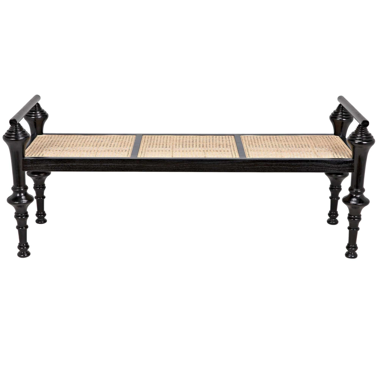 Noir Indochine Bench Furniture noir-AE-93CHB